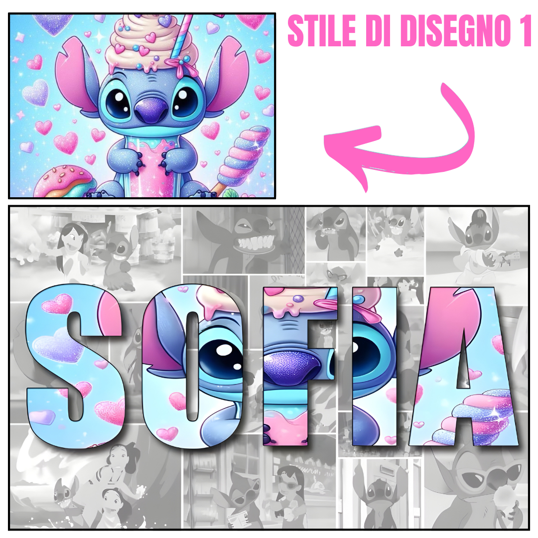 Disegno Personalizzato Ohana