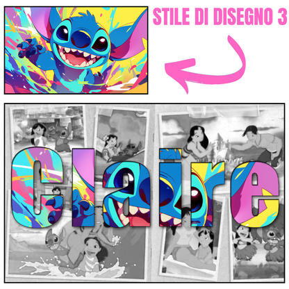 Disegno Personalizzato Ohana