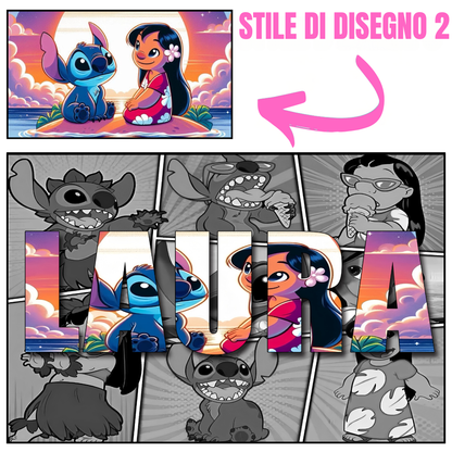 Disegno Personalizzato Ohana