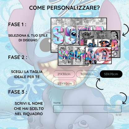 Disegno Personalizzato Ohana